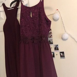 Homecoming dress worn once size 7